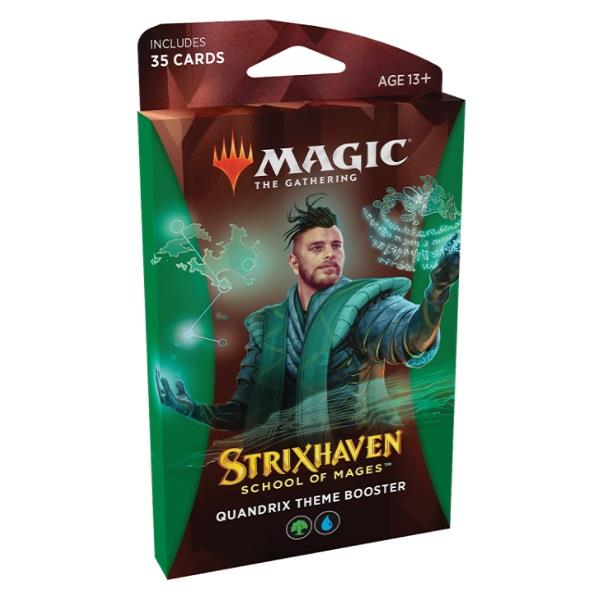 Magic The gathering  Strixhaven School of Mages - Theme Booster Pakke - Quandrix 